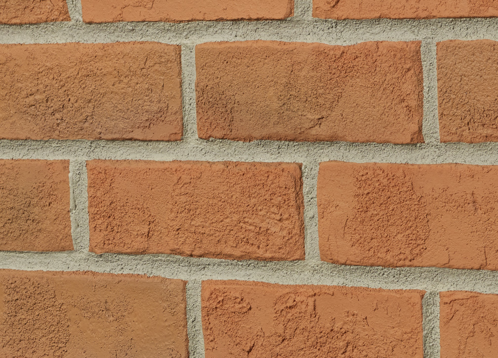 Rustic Brick Standard - Burnt Orange